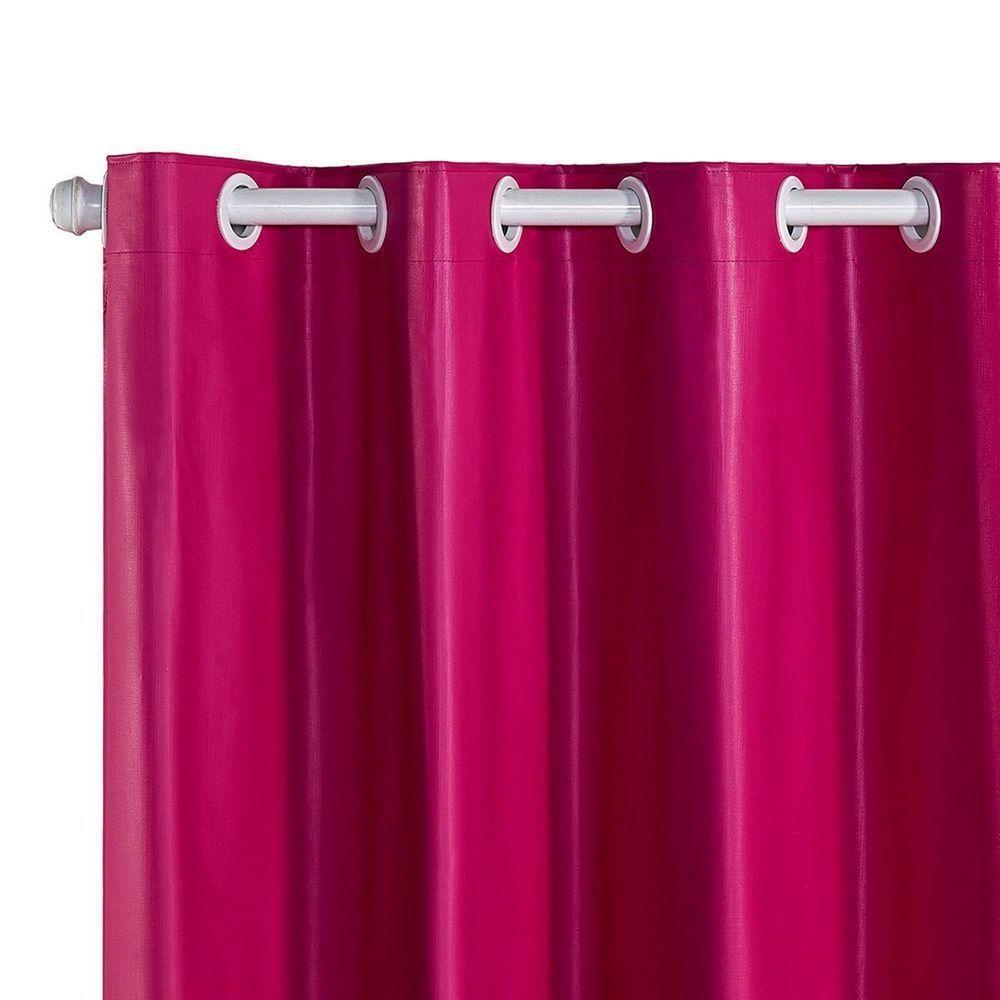 Cortina Blackout Pvc 2,20m X 1,30m 100% Policloreto De Vinila - Pink - 1