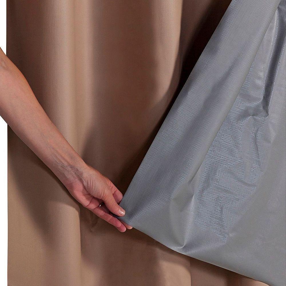 Cortina Blackout Pvc 2,80m X 1,60m 100% Policloreto De Vinila - Avelã - 2