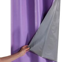 Cortina Blackout Pvc 2,20m X 1,30m 100% Policloreto De Vinila - Lilás - 2