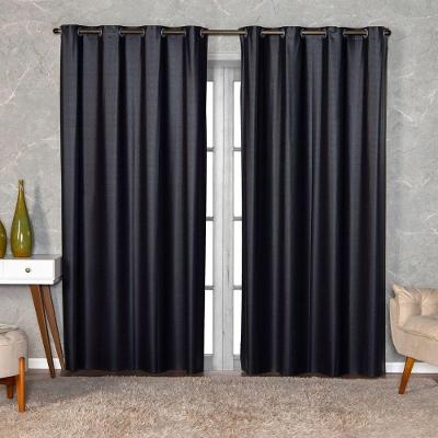 Cortina Blackout Pvc Cinza 2,80m X 2,30m 100% Policloreto De Vinila - Prata