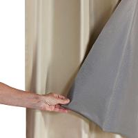 Cortina Blackout Pvc 2,80m X 1,80m 100% Policloreto De Vinila - Bege - 2