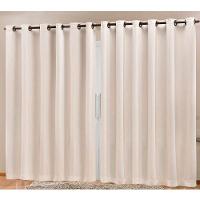 Cortina Blackout Tecido Prime 80% Corta Luz 3,00m X 2,70m 100% Poliéster - Bege - 2