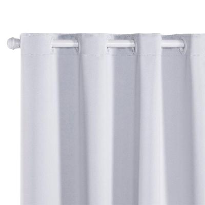 Cortina Blackout Tecido Prime 80% Corta Luz 4,00m X 2,70m 100% Poliéster - Branco Gelo
