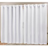 Cortina Blackout Tecido Prime 80% Corta Luz 4,00m X 2,70m 100% Poliéster - Branco Gelo - 2