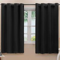 Cortina Blackout Tecido Prime 80% Corta Luz 2,70m X 1,60m 100% Poliéster - Preto - 2