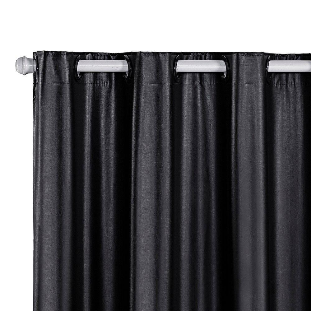 Cortina Blackout Pvc 2,80m X 1,80m 100% Policloreto De Vinila - Preto - 1