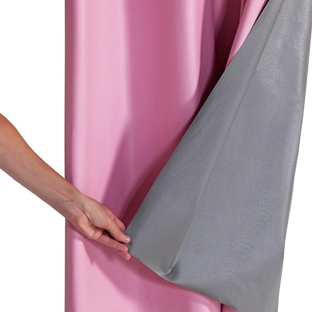 Cortina Blackout Pvc 2,80m X 2,30m 100% Policloreto De Vinila - Rosa - 2