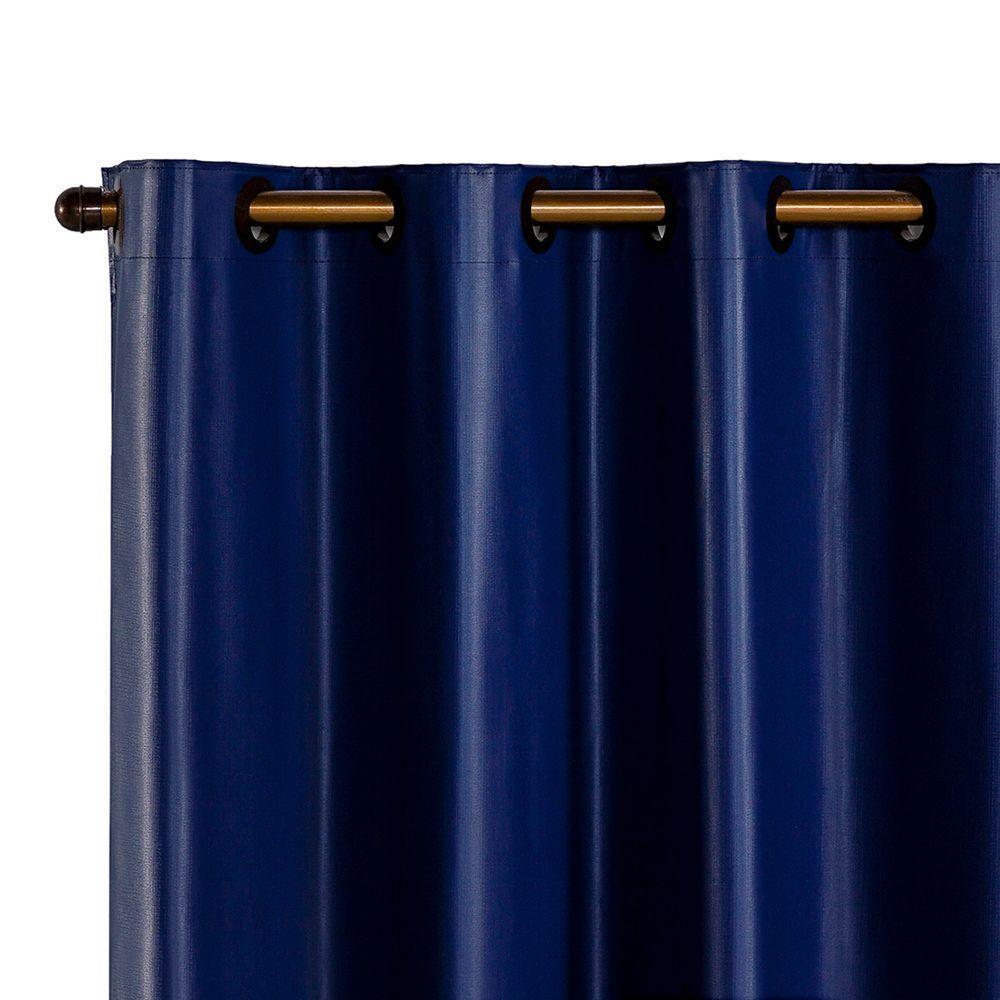 Cortina Blackout Pvc 2,20m X 1,30m 100% Policloreto De Vinila - Azul Marinho - 1