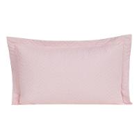 Porta Travesseiro Premier King Avulso 90cm X 50cm Hipercal 200 Fios 80% Algodão, 20% Poliéster - Rosa - 1