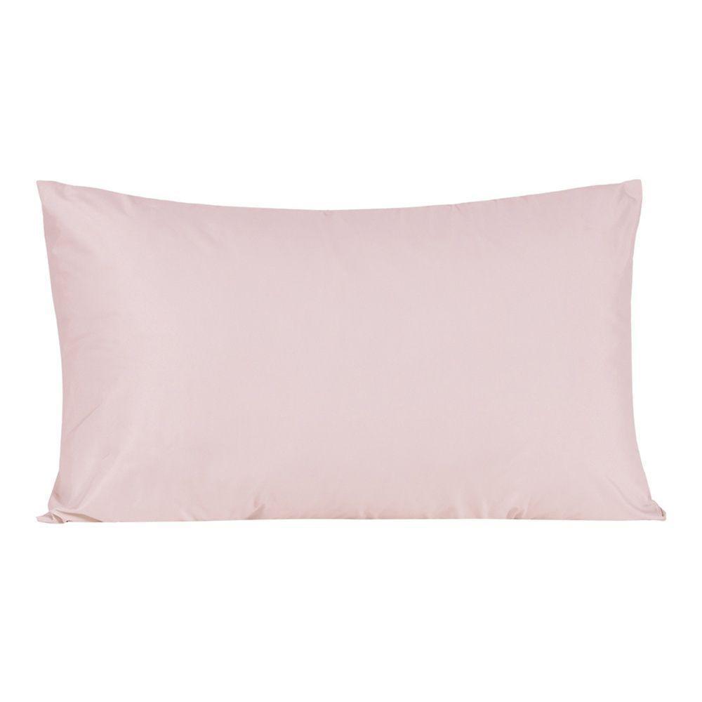 Fronha Premier King Avulsa 90cm X 50cm Hipercal 200 Fios 80% Algodão, 20% Poliéster - Rosa - 1