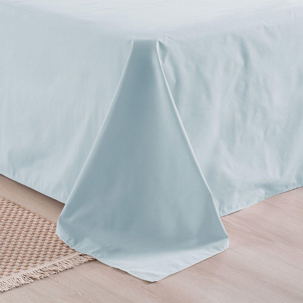 Kit Cobre Leito + Jogo De Cama Premier King 7 Peças Hipercal 200 Fios 80% Algodão, 20% Poliéster - Azul - 9