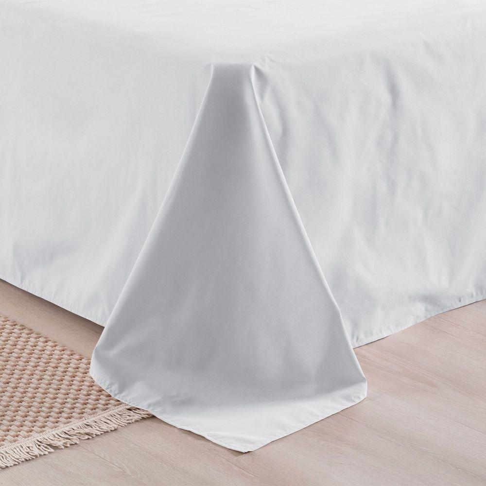 Kit Cobre Leito + Jogo De Cama Premier Casal 7 Peças Hipercal 200 Fios 80% Algodão, 20% Poliéster - Branco - 10