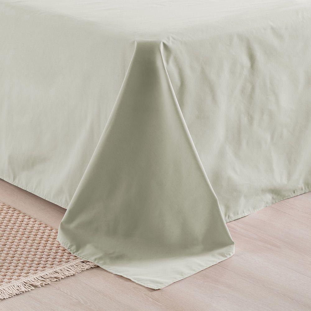 Jogo De Cama Premier Solteiro 03 Peças Hipercal 200 Fios 80% Algodão, 20% Poliéster - Caqui - 3