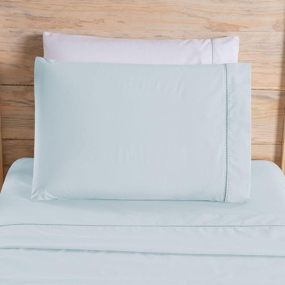 Jogo De Cama Premier Solteiro 02 Peças Hipercal 200 Fios 80% Algodão, 20% Poliéster - Azul - 3