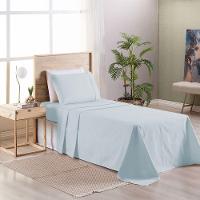 Jogo De Cama Premier Solteiro 02 Peças Hipercal 200 Fios 80% Algodão, 20% Poliéster - Azul - 1