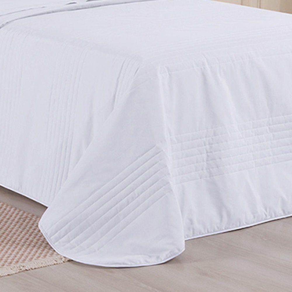 Kit Cobre Leito Premier Solteiro 2 Peças Hipercal 200 Fios 80% Algodão, 20% Poliéster - Branco - 3