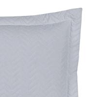 Porta Travesseiro Premier Xuxão Avulso Hipercal 200 Fios 80% Algodão, 20% Poliéster - Cinza - 2