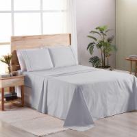 Kit Cobre Leito + Jogo De Cama Premier King 7 Peças Hipercal 200 Fios 80% Algodão, 20% Poliéster - Cinza - 6