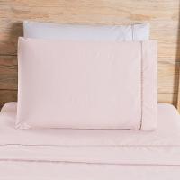 Jogo De Cama Premier Solteiro 03 Peças Hipercal 200 Fios 80% Algodão, 20% Poliéster - Rosa - 5