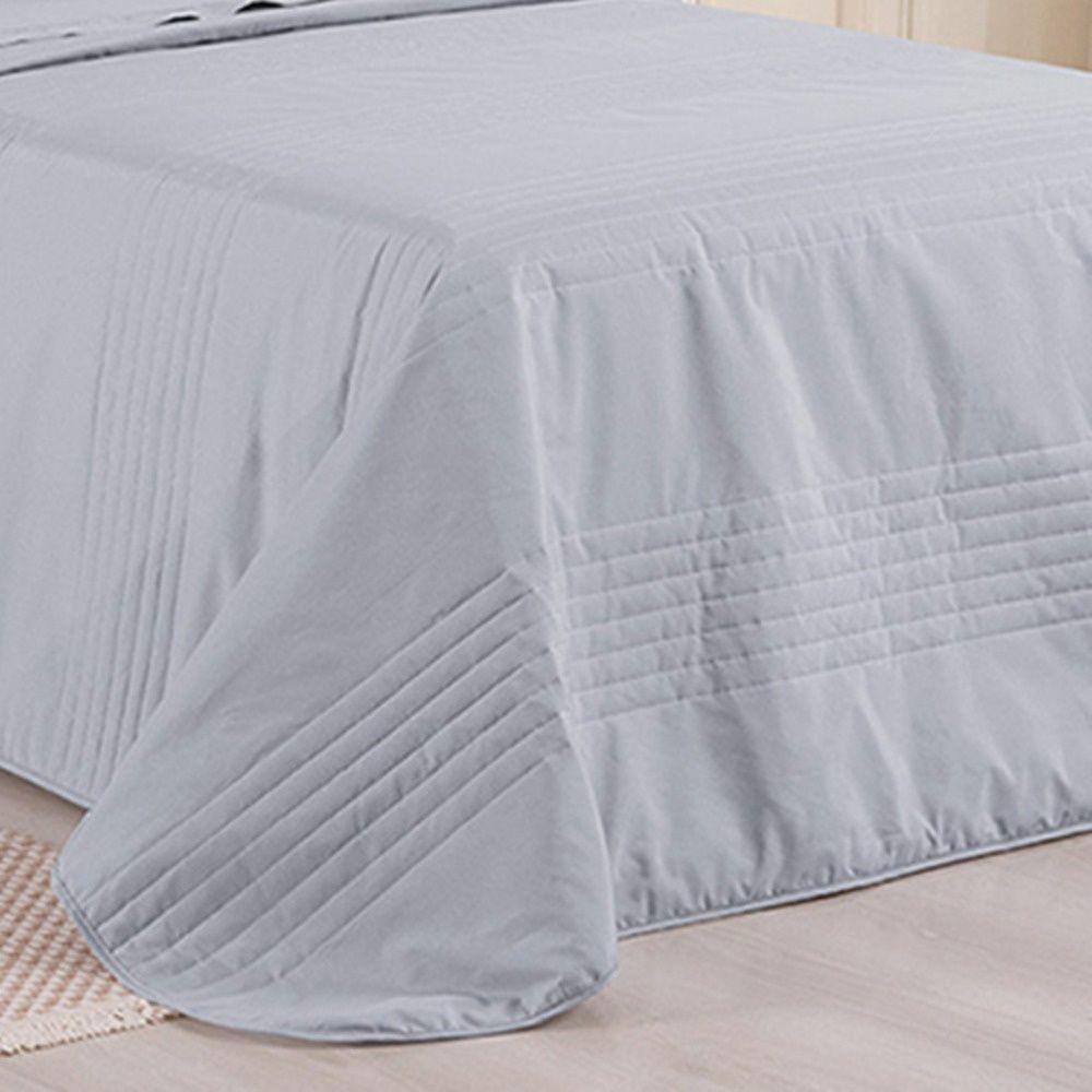 Kit Cobre Leito Premier Solteiro 2 Peças Hipercal 200 Fios 80% Algodão, 20% Poliéster - Cinza - 3