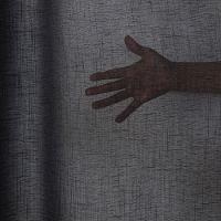 Cortina Voil Gaze De Linho 5,60m X 2,70m 100% Poliéster - Preto