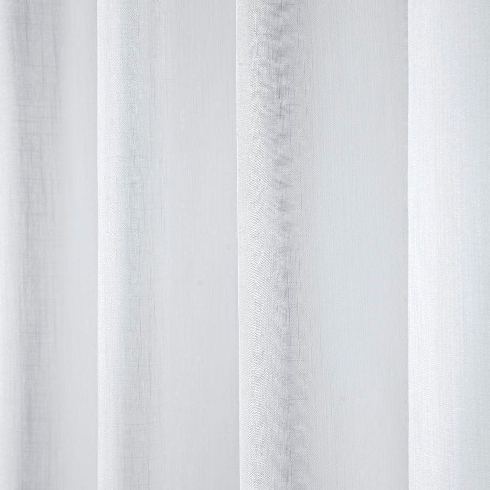 Cortina Voil Gaze De Linho 4,00m X 2,70m 100% Poliéster - Branco - 3