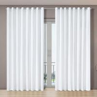Cortina Voil Gaze De Linho 4,00m X 2,70m 100% Poliéster - Branco - 1