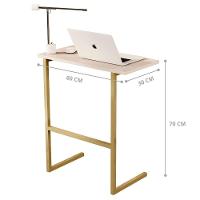 Mesa Para Notebook Thor Pérola Dourado - 3