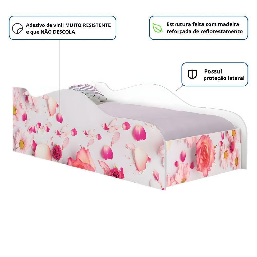 Cama Mobili Infantil Rosas - 2