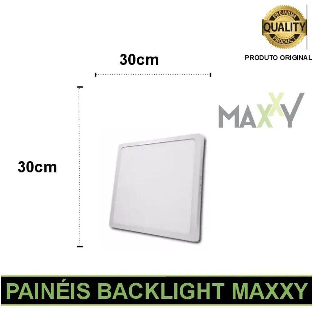 Painel De Led De Sobrepor Quadrado 24w 6500k Max-3246 - 4