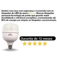 Kit Com 4 Lâmpadas Led Bulbo 40w 6500k Max-0406 - 7