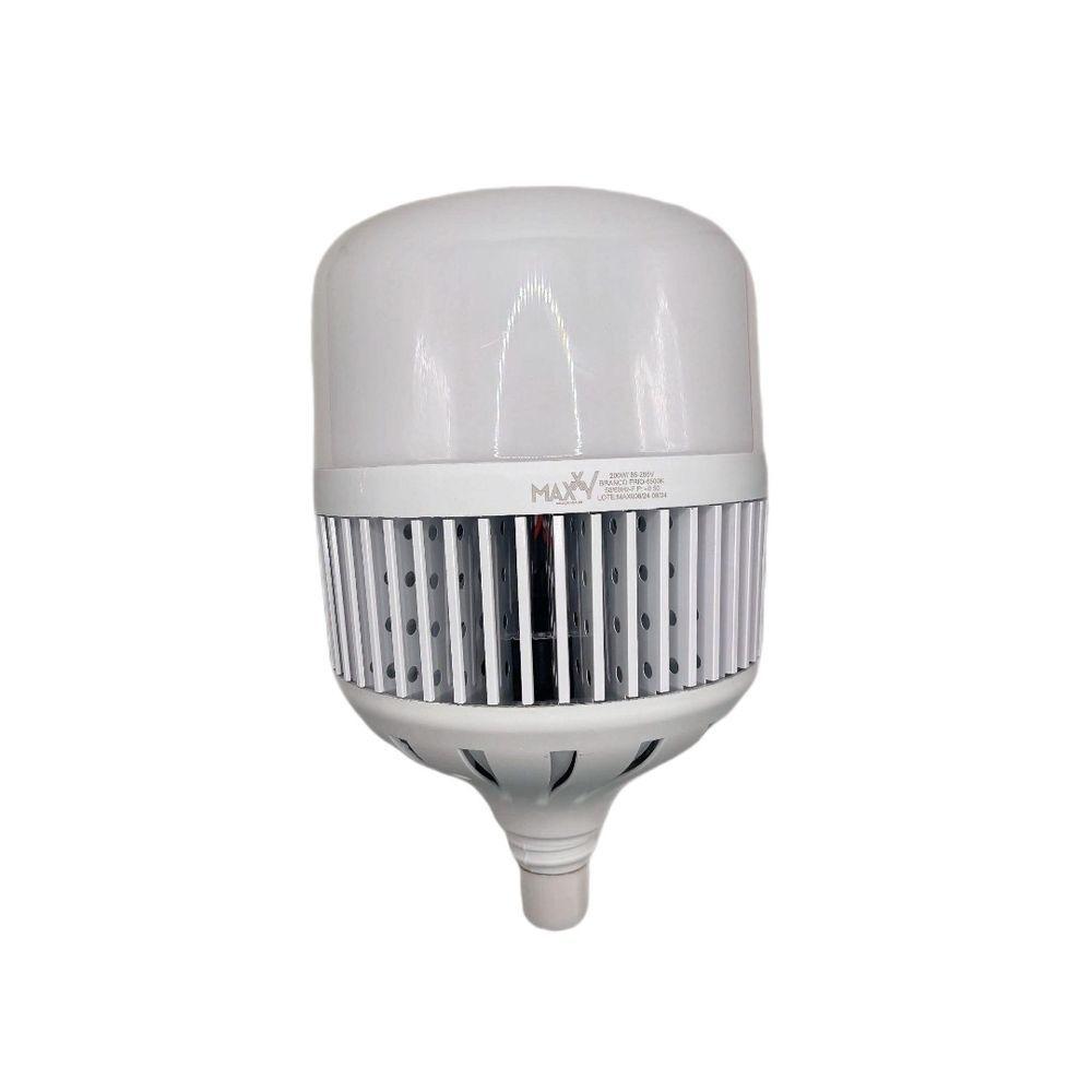 Kit Com 3 Lâmpadas Bulbo Maxxy 200w E27 6500k Max-2230 - 3