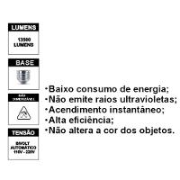 Kit Com 2 Lâmpadas Bulbo Maxxy 200w E27 6500k Max-2230 - 7