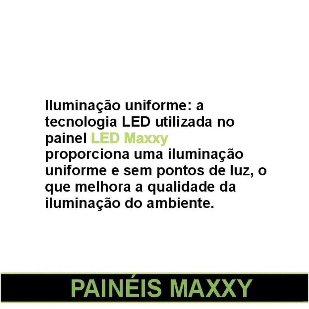 Kit Com 2 Painéis Plafon Led Sobrepor Quadrado 6w 6500k Max-0371 - 4