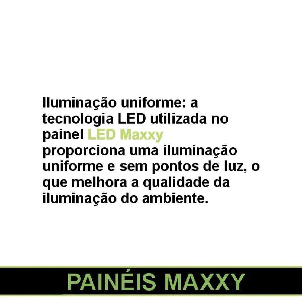 Kit Com 3 Painéis Plafon Led Embutir Quadrado 18w 6500k Max-0359 - 5