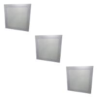 Kit Com 3 Painéis Plafon Led Embutir Quadrado 18w 6500k Max-0359 - 1