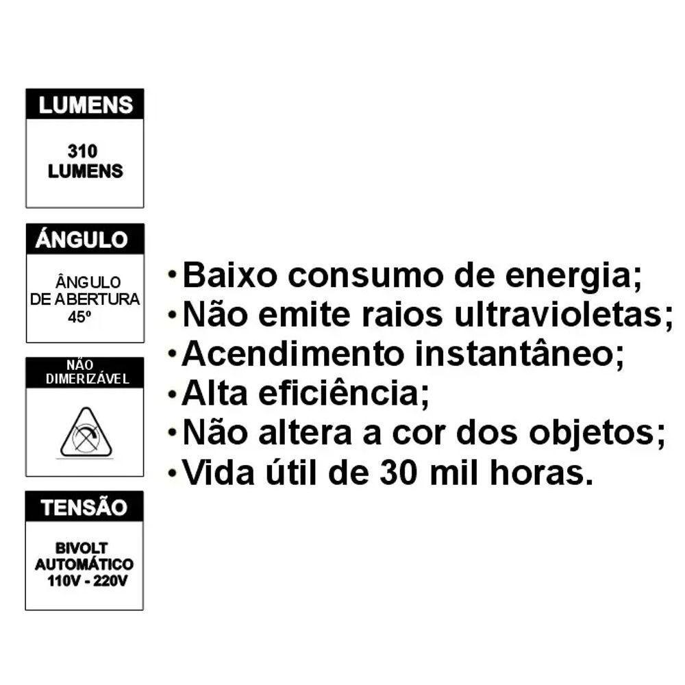 Espeto De Jardim 5w 6500k Max-0941 - 4