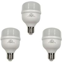 Kit Com 3 Lâmpadas Bulbo Led 20w 6500k Max-0206 - 1