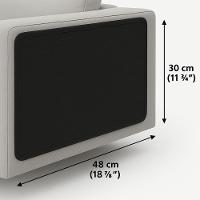 Arranhador De Gato Com Adesivo 30 X 48 Cm Grafite Geração Vet - 5