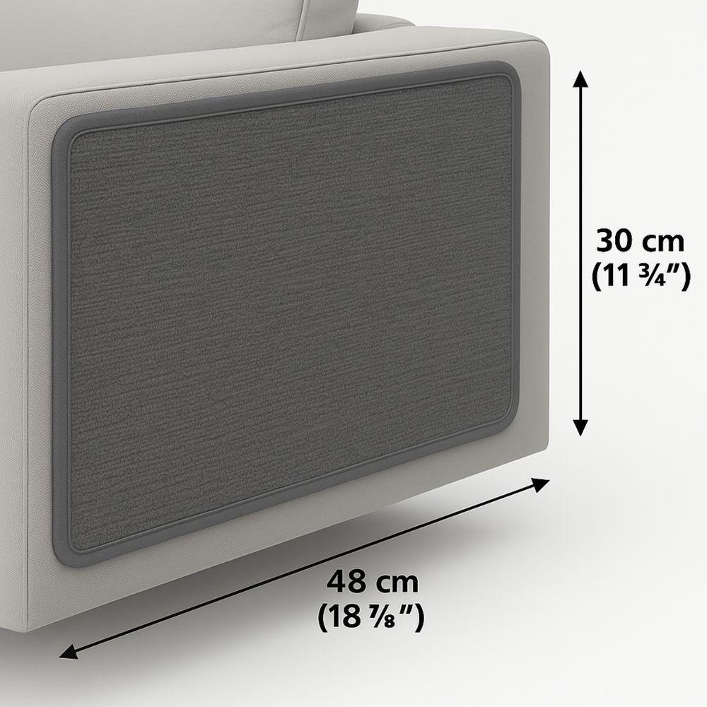 Arranhador De Gato Com Adesivo 30 X 48 Cm Cinza - Geração Vet - 5