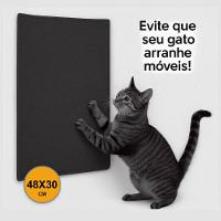 Arranhador De Gato Com Adesivo 30 X 48 Cm Cinza - Geração Vet - 6