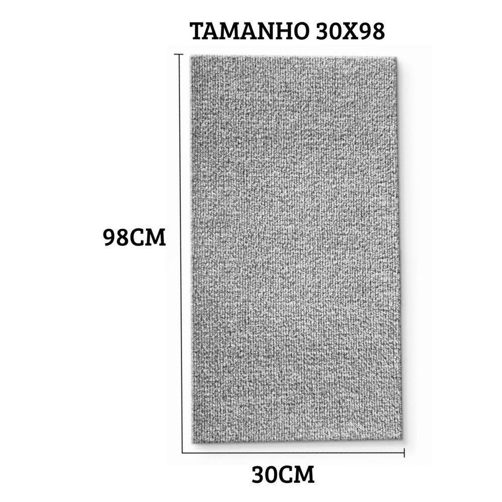 Arranhador De Gato Com Adesivo 30 X 98 Cm Cinza - Geração Vet - 9