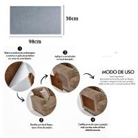 Arranhador De Gato Com Adesivo 30 X 98 Cm Cinza - Geração Vet - 8