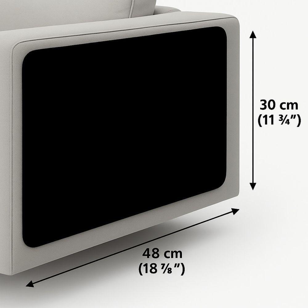 Arranhador De Gato Com Adesivo 30 X 48 Cm Preto Geração Vet - 10