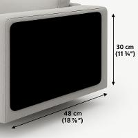 Arranhador De Gato Com Adesivo 30 X 48 Cm Preto Geração Vet - 5