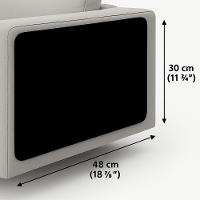 Arranhador De Gato Com Adesivo 30 X 48 Cm Preto Geração Vet - 10