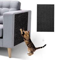 Arranhador De Gato Com Adesivo 30 X 98 Cm Preto Geração Vet