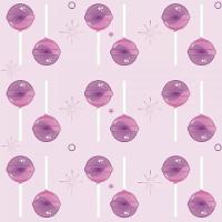 Papel De Parede Infantil Pirulito Rosa - 1