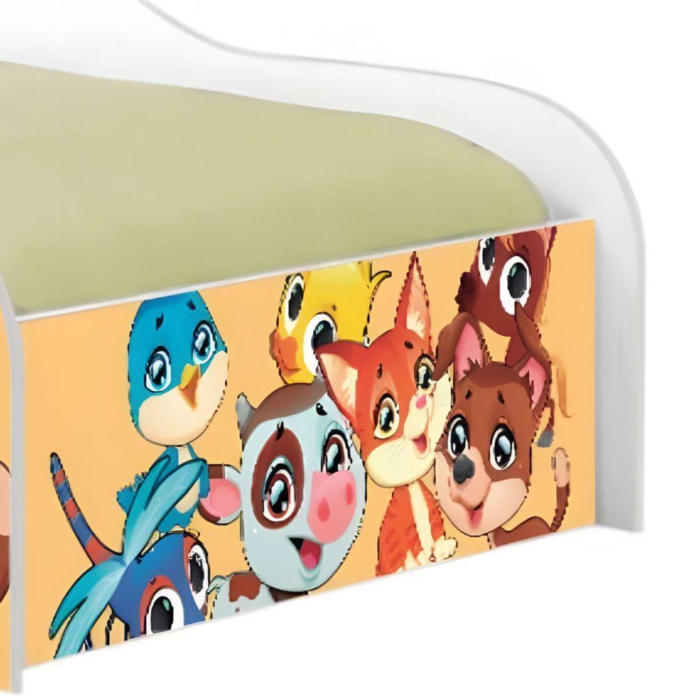 Cama Mobili Solteiro Animais - 5