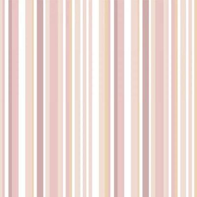 Papel De Parede Listrados Rosa Pastel